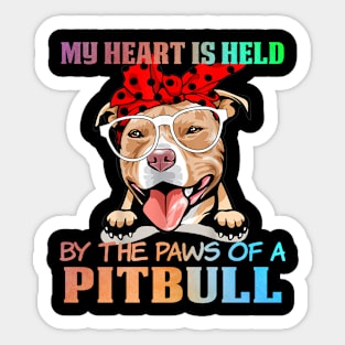 Cute pitbull Sticker